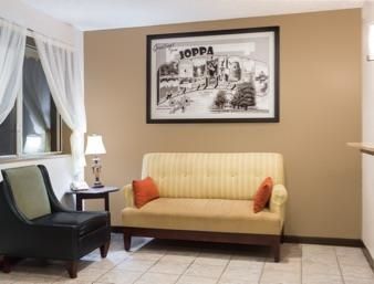 Super 8 By Wyndham Joppa Hotel Interior foto